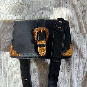 Black and Gold Women's Bag
